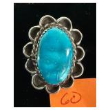 Sterling Turquoise Ring