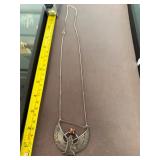 Sterling Egyptian Necklace and Pendant