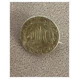 1840s Love Token Pin