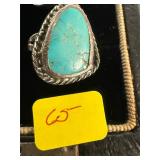 Sterling Turquoise Ring