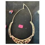 Alpaca Gemstone  Necklace