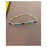 925 Sterling Turquoise Bracelet