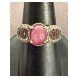 Sterling Gemstone Ring