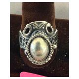 Sterling Compartment Ring