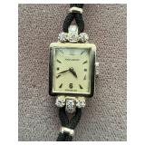 14K White Gold Ladies Movado Swiss Watch