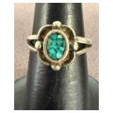Sterling Turquoise Ring