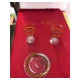 Vintage Juice Glass Set