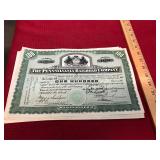 100 Shares of Pennsylvania Railroad Company