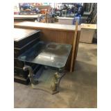 Glass Top End  Table