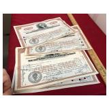 New York Central Railroad Stock Certificates
