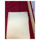 Antique Ford Motor Cleveland Engine Ephemera