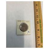 1840 LD Large Cent Coin