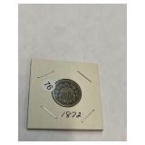 Collectible 1872 Nickel