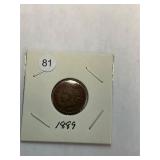 1889 Indian Head Penny