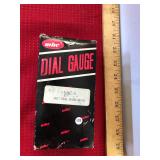 Dial Gauge Reads Up to .001"