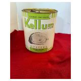 Ellery Kellum Weems Va Gallon Oyster Can