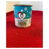 W F Morgan Weems VA Pint Oyster Can