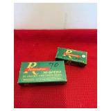 Vintage Remington 223 and 32 Boxes