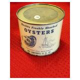 W E Jones Chincoteague VA 511 12oz Oyster Can