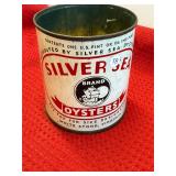 Silver Sea White Stone VA Pint Oyster Can