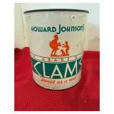 Howard Johnsons Grade A Clams Gallon Can