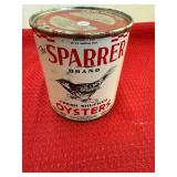 Sparrer Hampton Va Pint Oyster Can