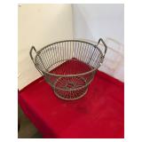 Antique Oyster Basket