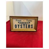 Seaside Oysters Fresh Today Sign