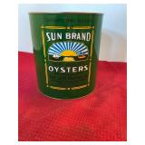 Sun Brand Leib Packing Gallon Oyster Can