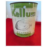 Ellery Kellum Weems Va Gallon Oyster Can