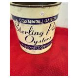 Sterling Point Oysters Gallon Oyster Can