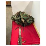 Military Jacket & Bayonet