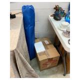 DVDs and Folding Chair