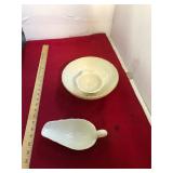 3 Piece Lenox Serving Dish Lot