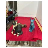 3 Decorative Cats