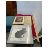 3 Wall Hangings Art Lot