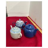 Blue & White Tea Pots