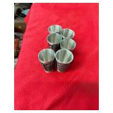 Schohous Denmark Pewter Vintage Cups
