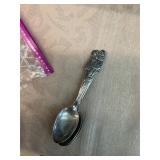 Quintuplets Silver Plated Spoons