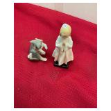 Lladro Cat & Royal Doulton Figurines