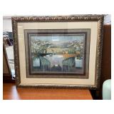 Large Framed Wall Hanging