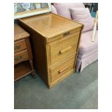 Oak Filing Cabinet