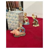 3 Decorative Mermaid Collectibles