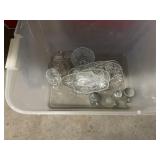 Vintage Glassware Box Lot