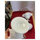 Milk Glass Collectible Lot