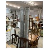 2 Antique Wooden Columns