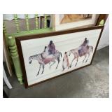 Framed Native Wall Hanging