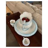 Blue & White Wash Set