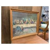 Last Supper Framed Print