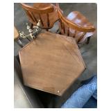 Glass Top Octagon Style Table